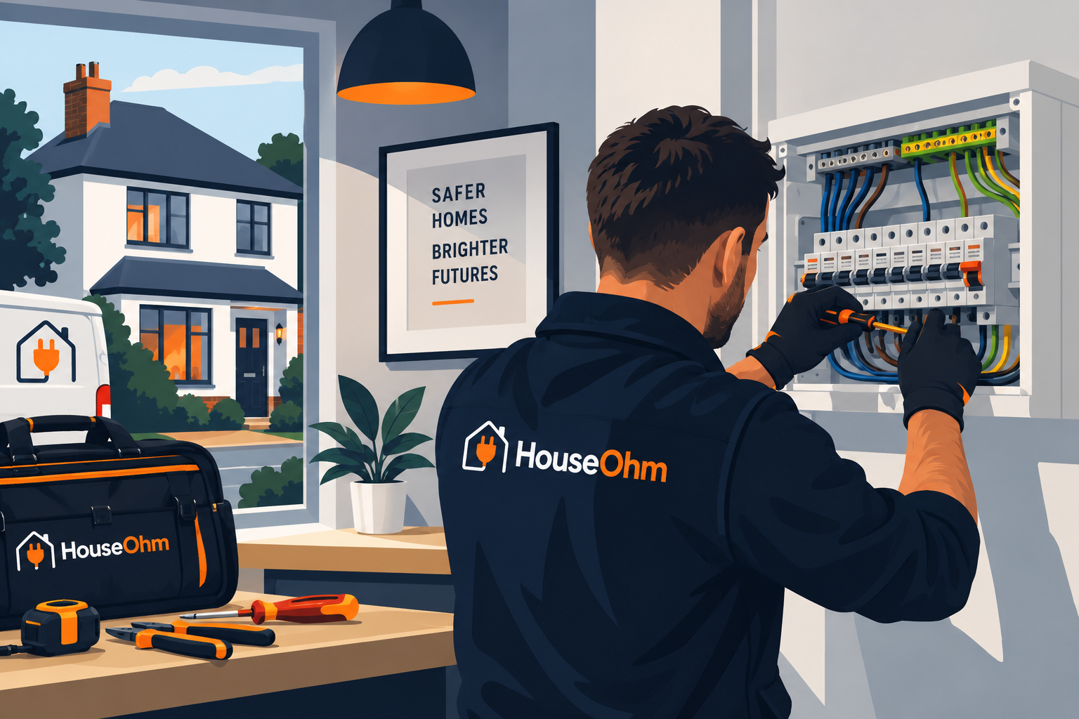 Cost to rewire a house in the UK